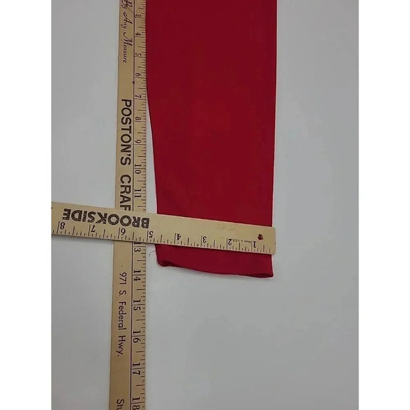 Lauren Ralph Lauren Tunic Blouse Women's Size Large Red - Picture 7 of 8